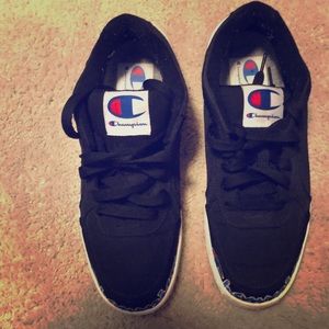Black champion sneakers